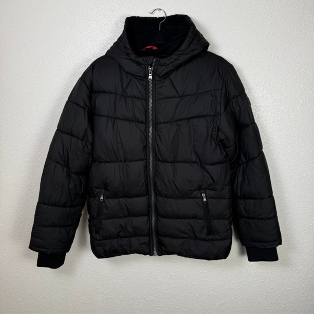 Michael Kors Puffer Hooded Jacket (Winter Puffer Coat) Black 18/20